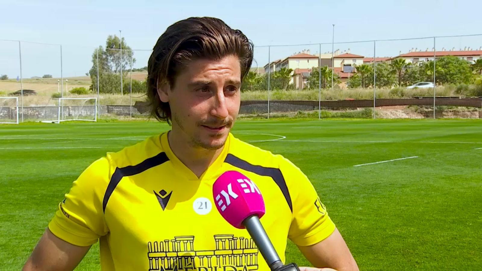 Raúl Beneit, jugador del Mérida