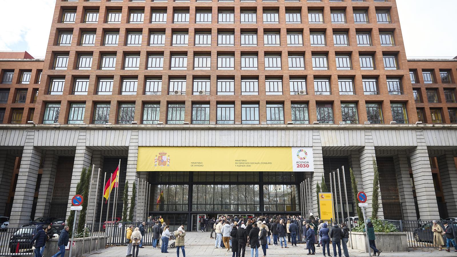 El exterior del Ministerio
