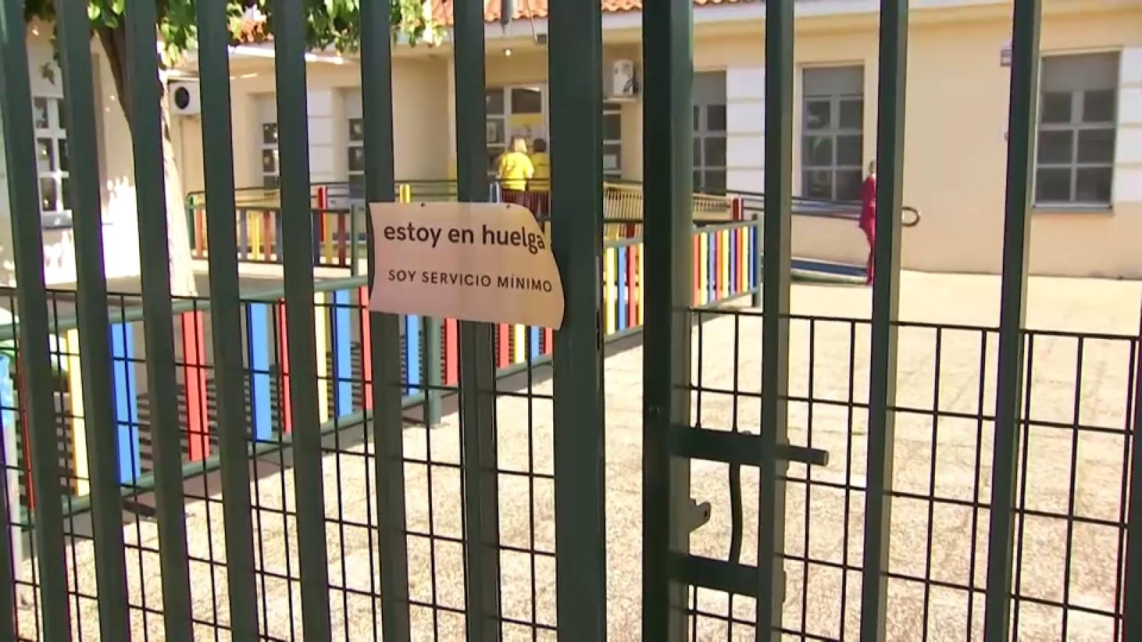 Huelga en un centro educativo de la región