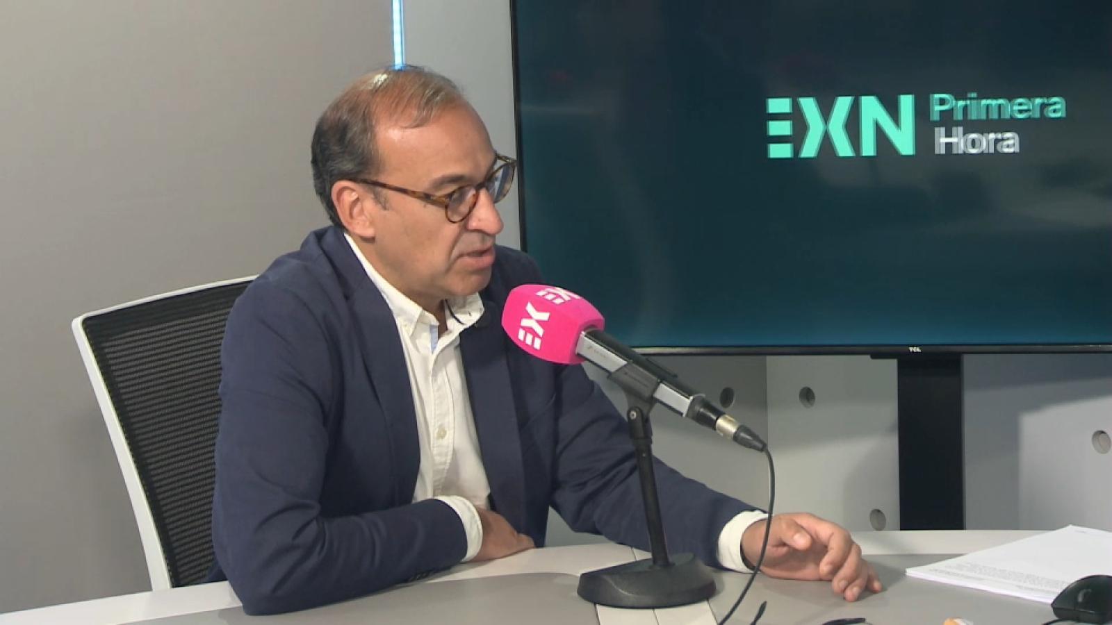 Rafa Mateos durante la entrevista en Primera Hora.