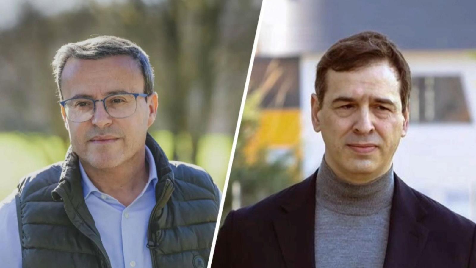 Miguel Ángel Gallardo y David Sánchez en imágenes de archivo