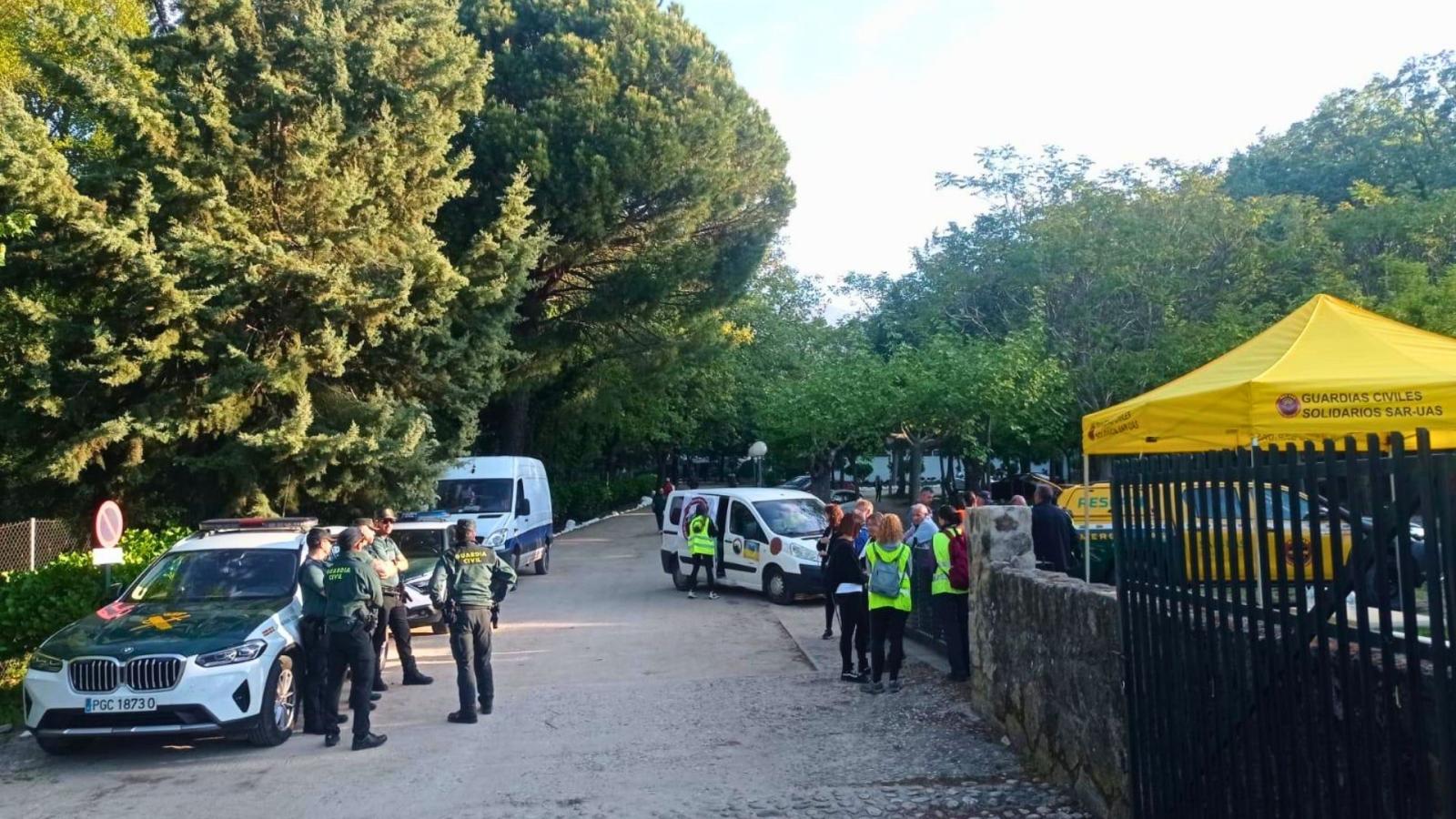 Batida búsqueda desaparecido José Antonio Asensio. Jarandilla de la Vera