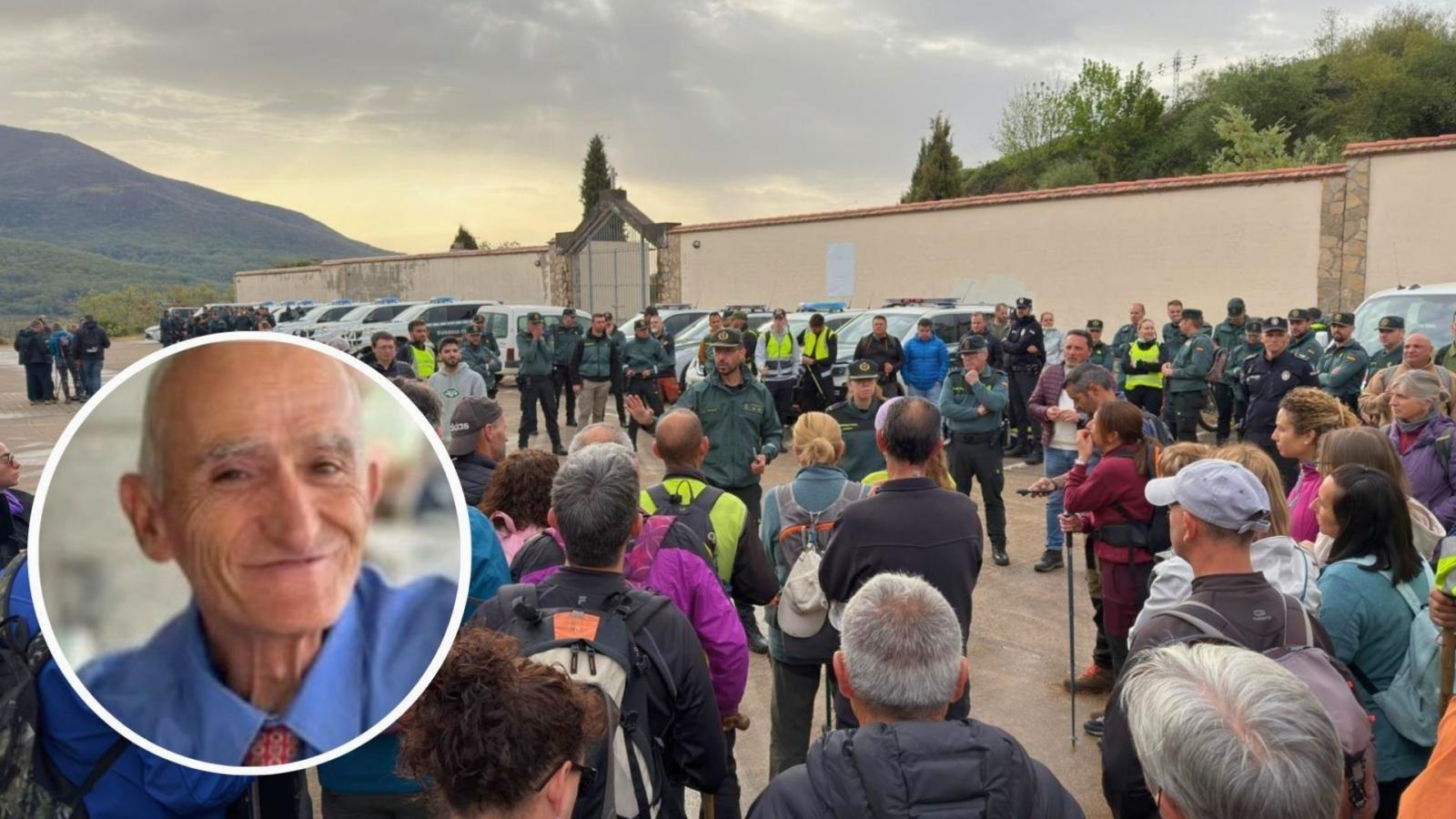 Batida búsqueda desaparecido José Antonio Asensio. Jarandilla de la Vera