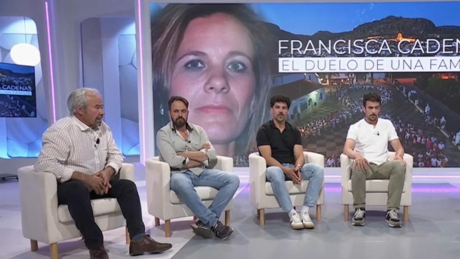 La familia de Francisca Cadenas en el programa Conexión Extremadura