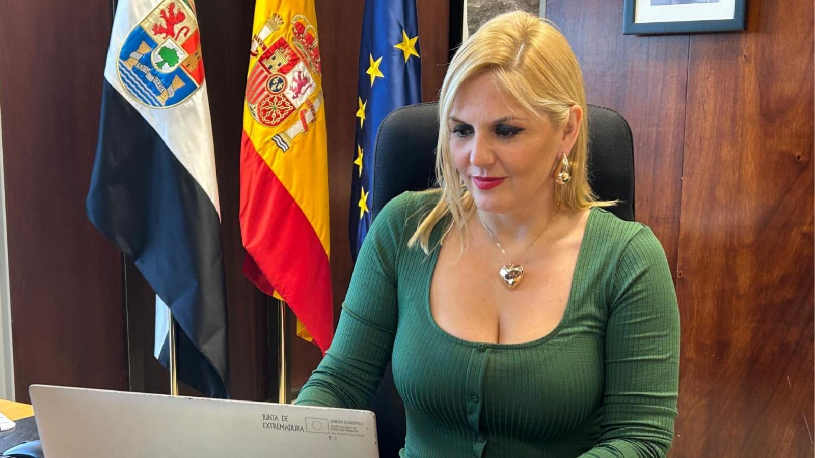 Elena Manzano. Consejera de Hacienda y Administración Pública