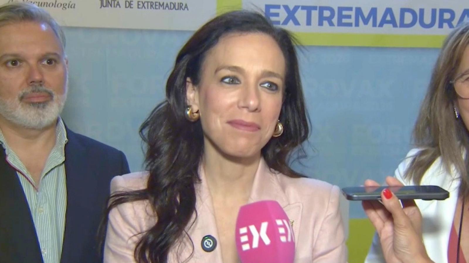 Sara García. Consejera de Salud