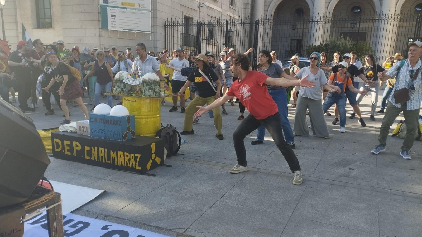 Concentración contra las nucleares. Madrid