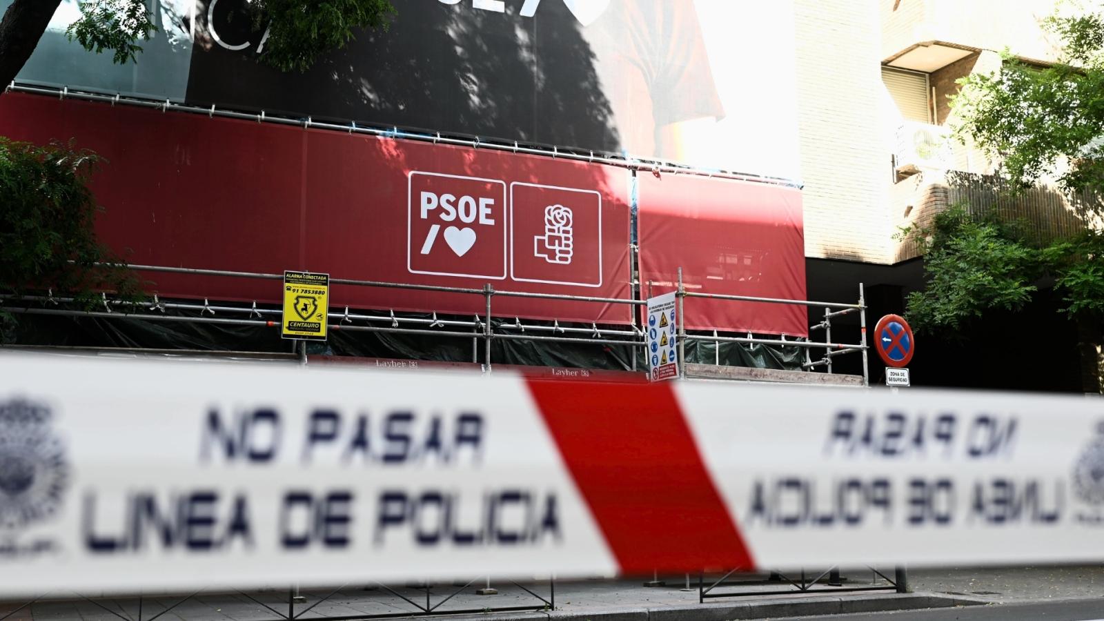 Sede del PSOE en Ferraz, Madrid