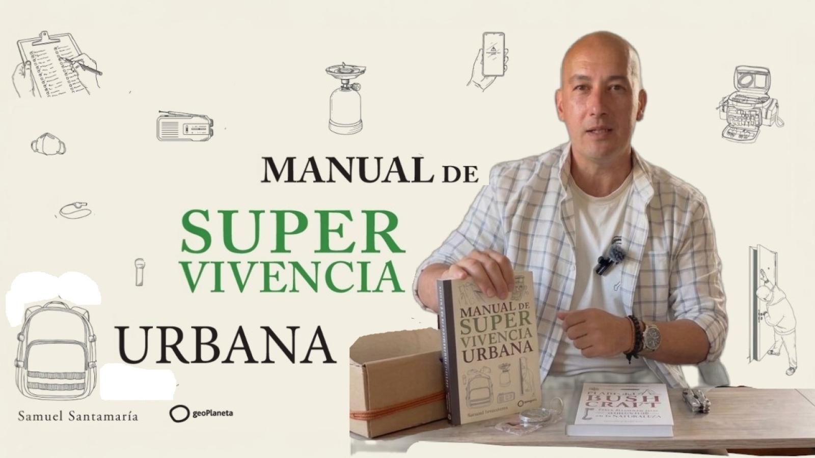 Samuel y motivos de la portada del su libro