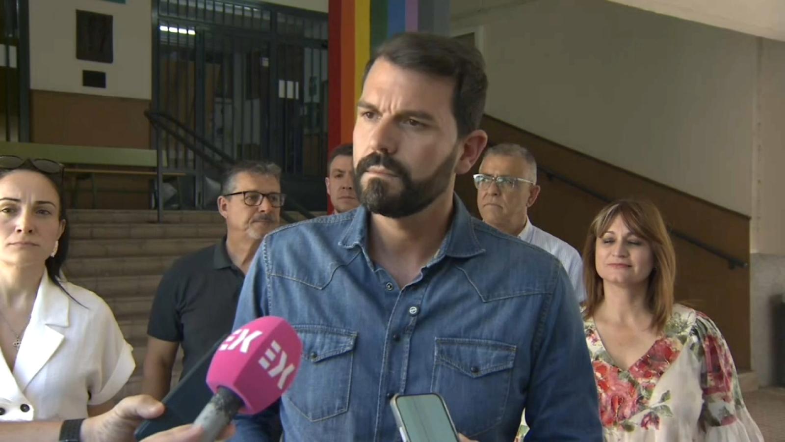 Álvaro Sánchez Cotrina, secretario general del PSOE de Extremadura