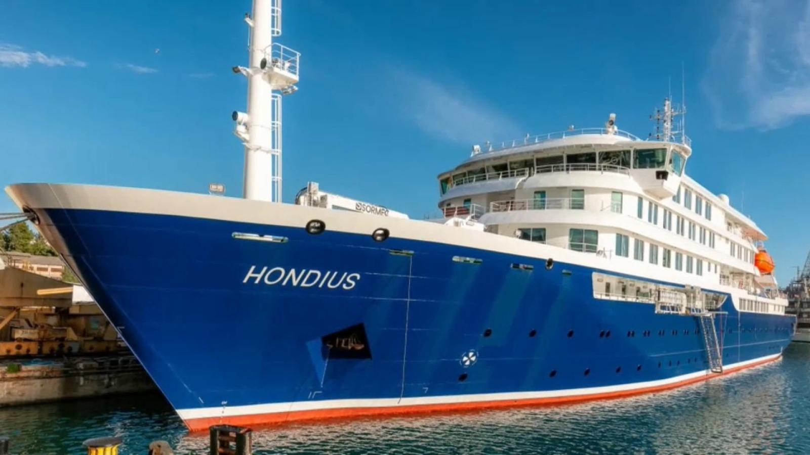 Crucero en el que se encuentran las personas infectadas