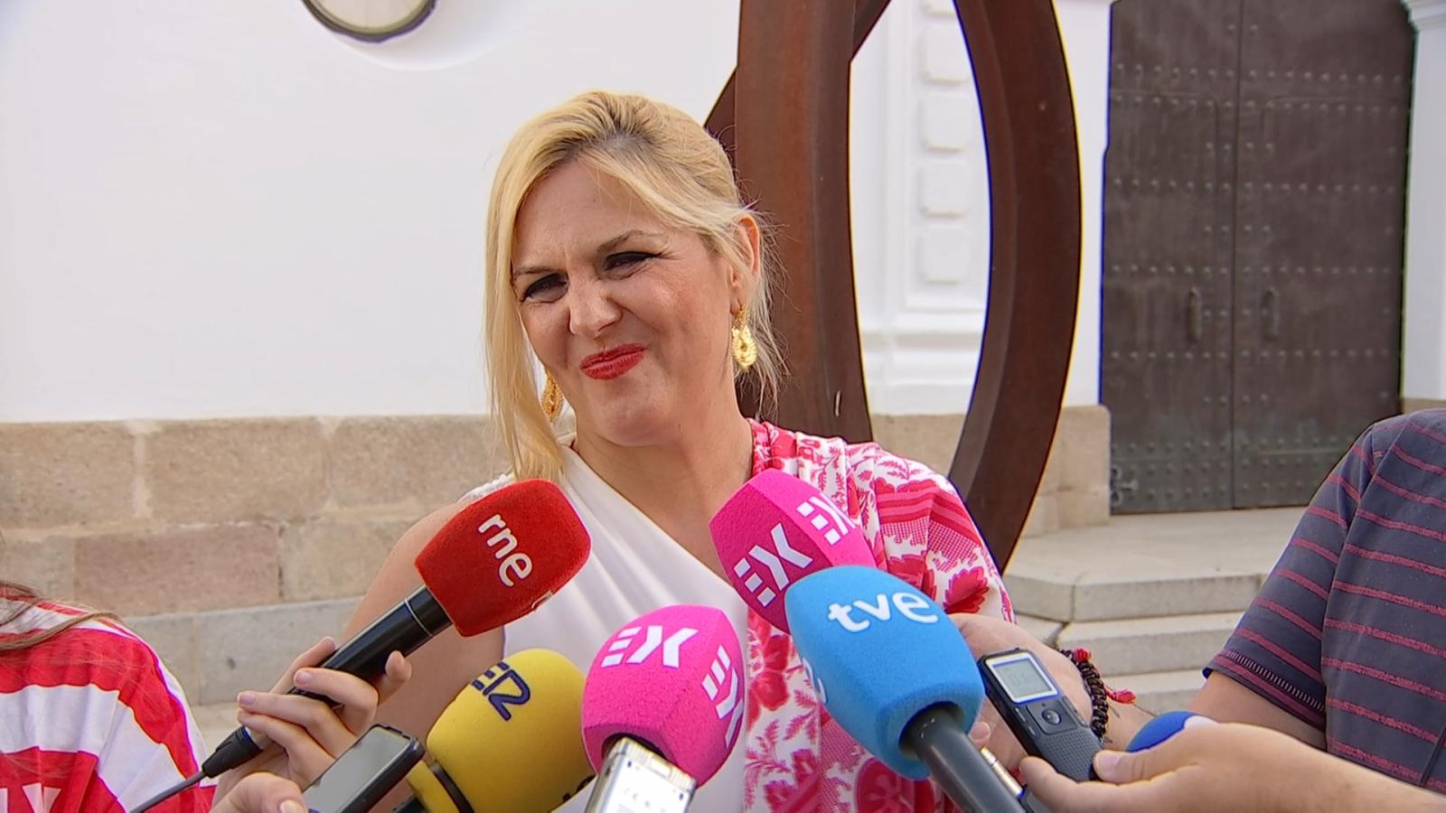 Elena Manzano, consejera de Hacienda de la Junta de Extremadura