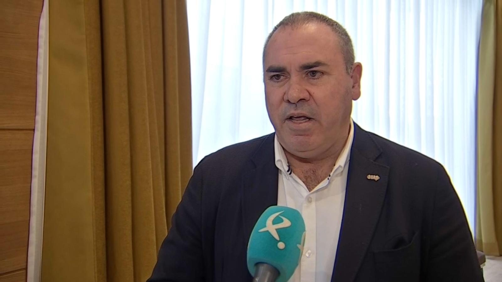 Angel Pacheco, presidente de Cooperativas Agroalimentarias de Extremadura