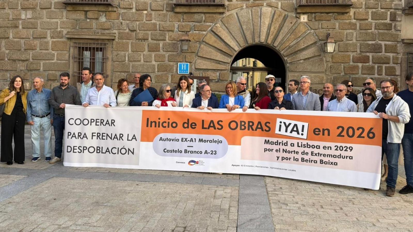 Presentación de la concentración ibérica en Plasencia.