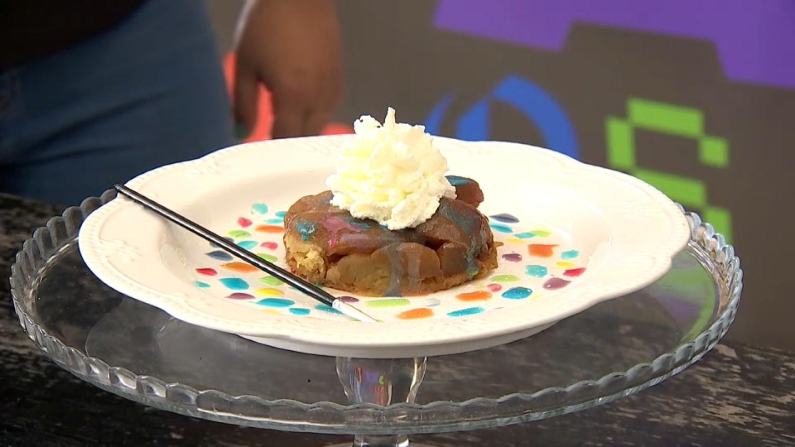 Uno de los platos presentados en la ruta gastronómica de Los Palomos de 2025