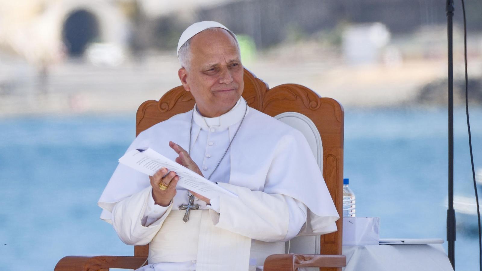 El papa León XIV, en la isla de Gran Canaria