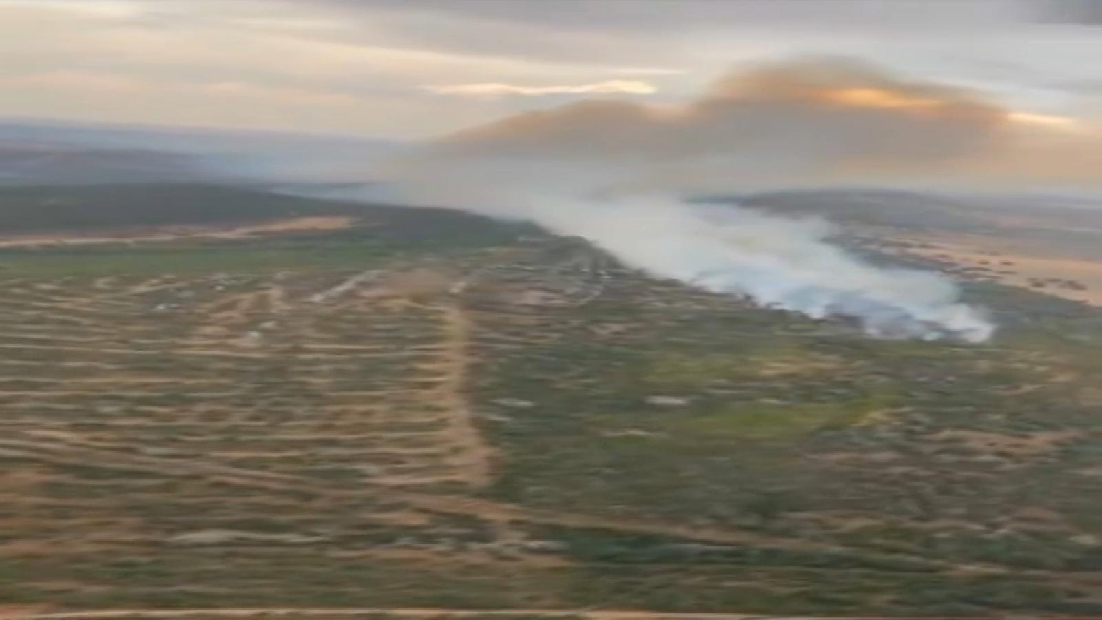 INCENDIO EN PERALEDA