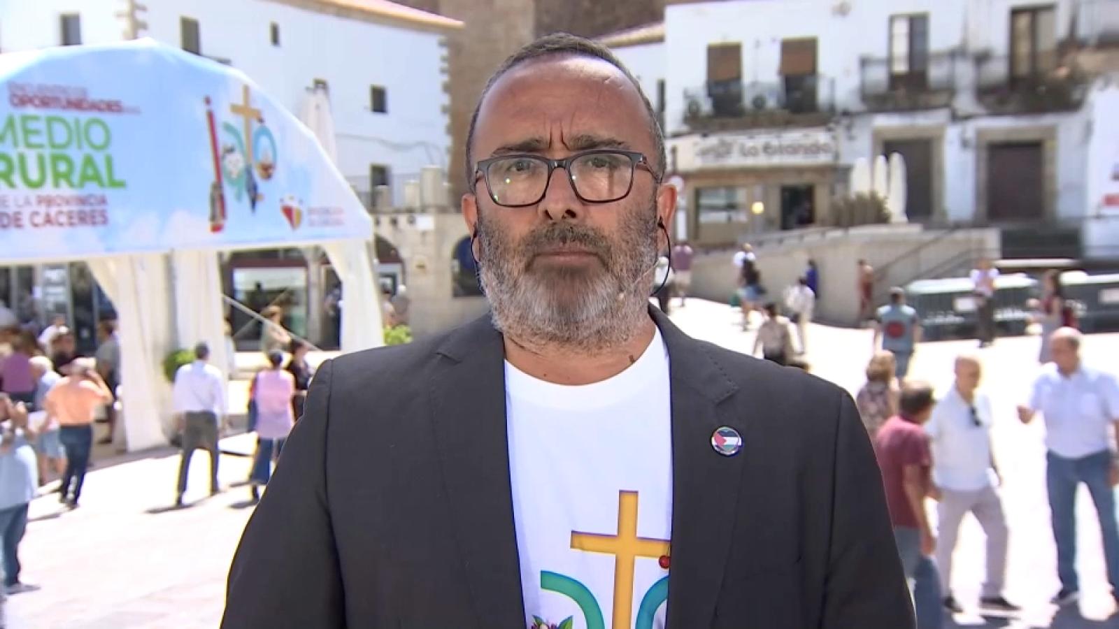 Miguel Ángel Morales, presidente de la Diputación de Cáceres