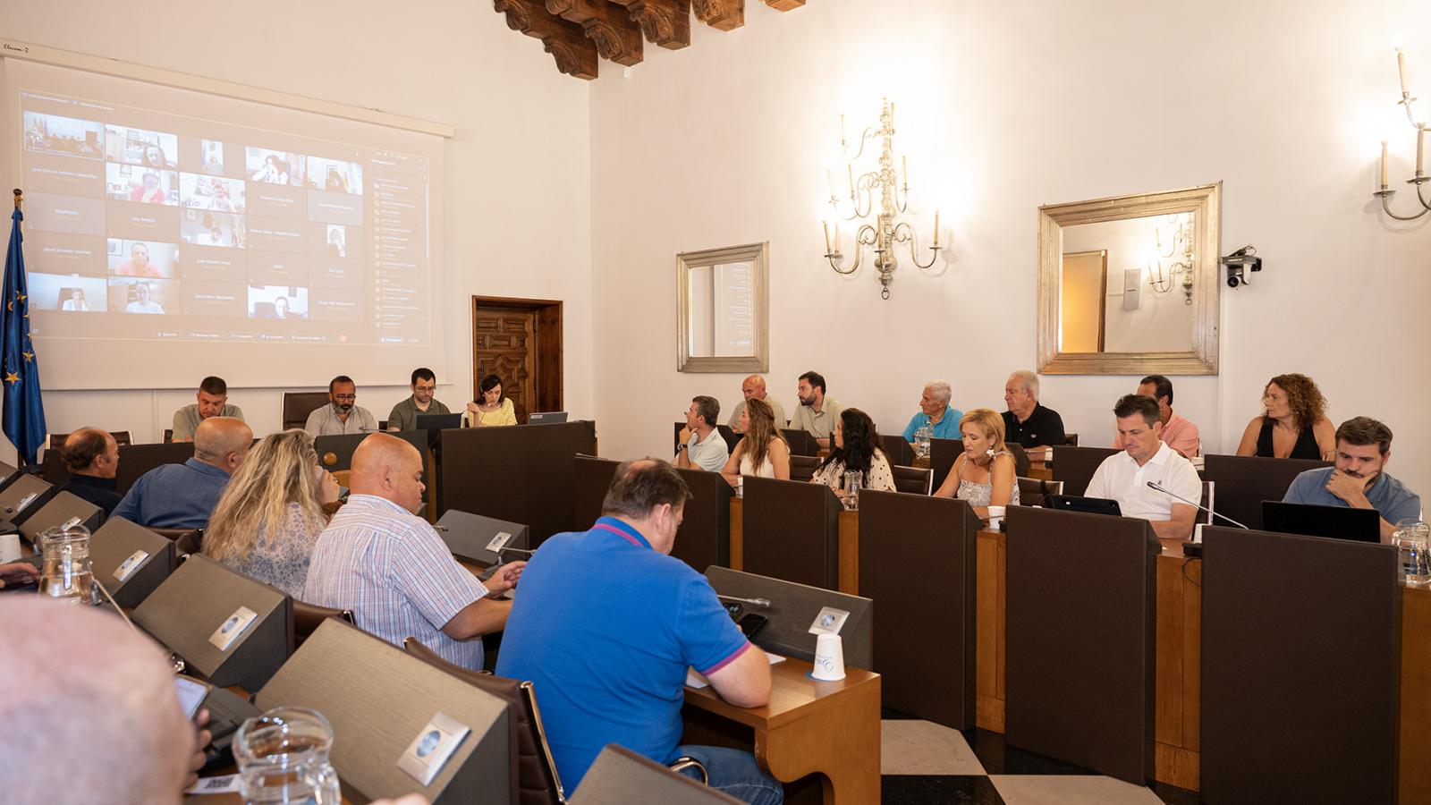 Pleno Diputación de Cáceres