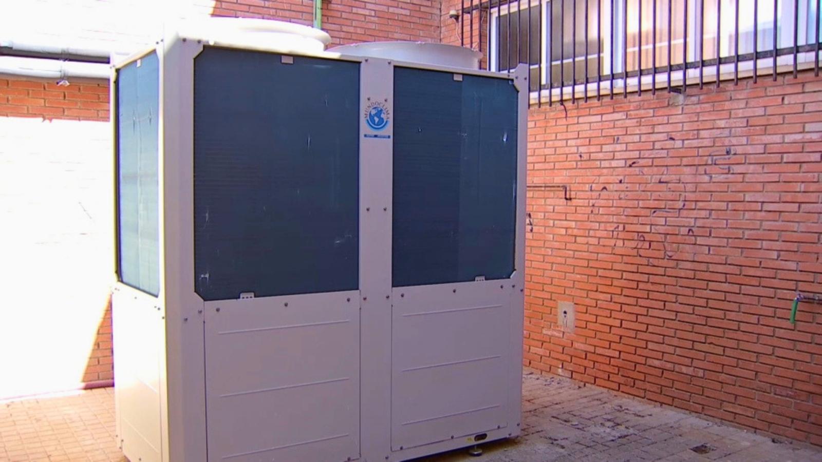 Instalación de un sistema de aerotermia en el CEIP Meléndez Valdés de Ribera del Fresno