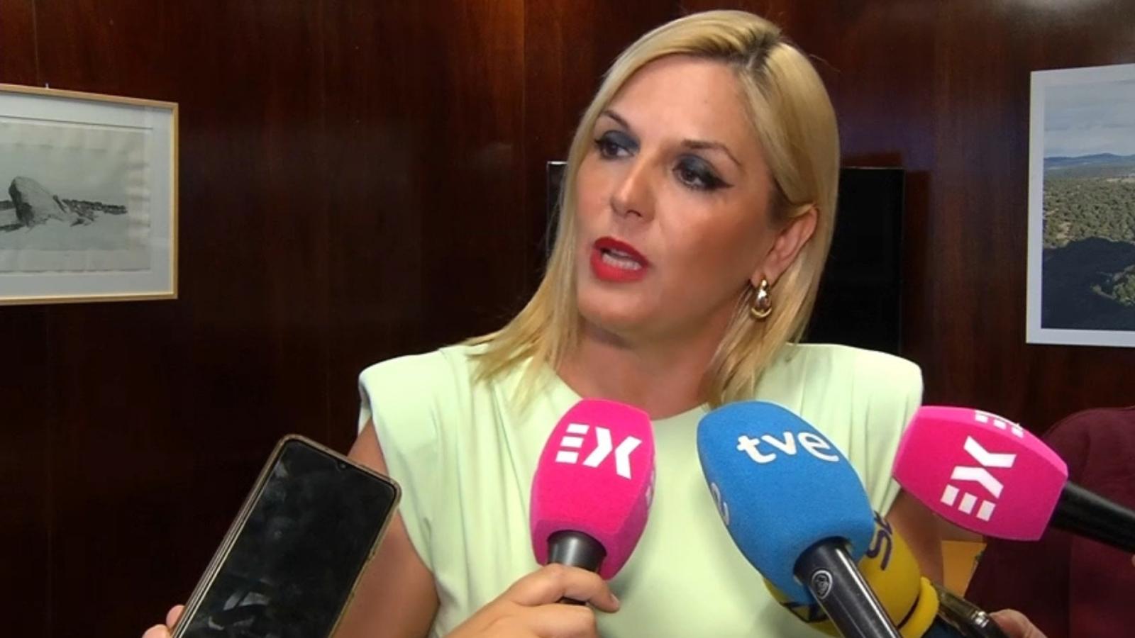 Elena Manzano. Consejera de Hacienda y Administración Pública