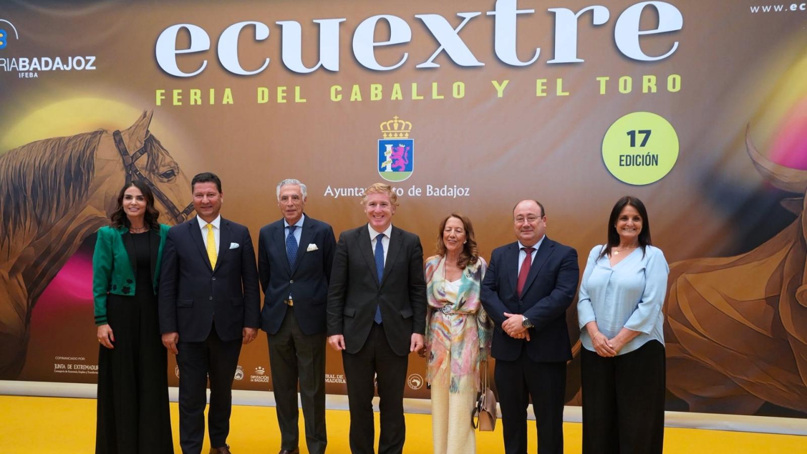 Inauguración de Ecuextre, en Ifeba.