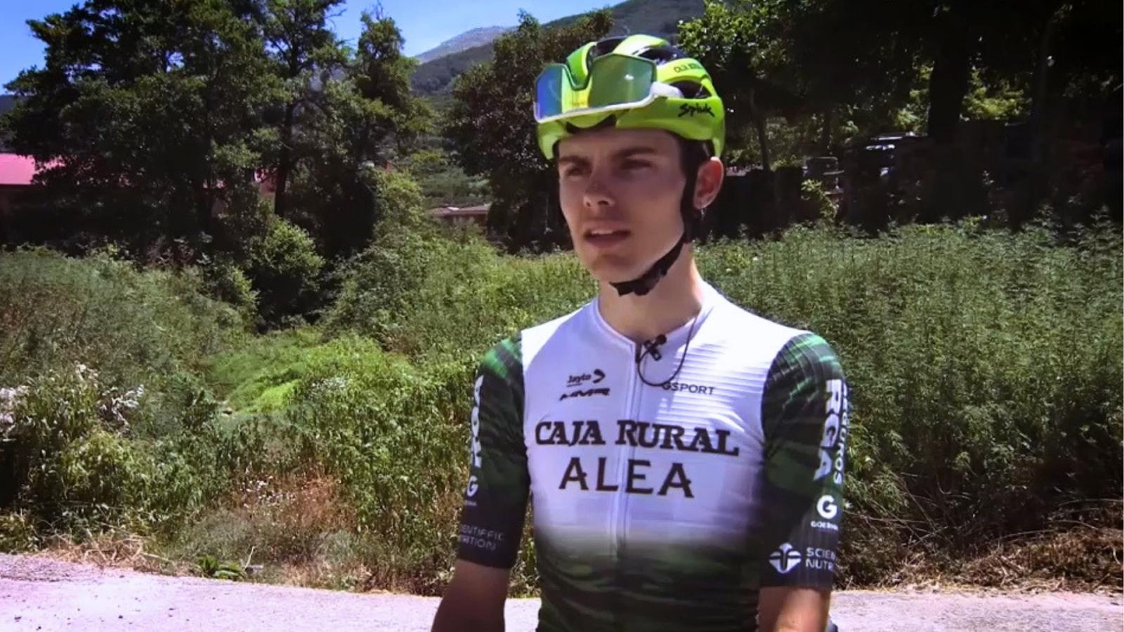 El ciclista extremeño Iker Pérez