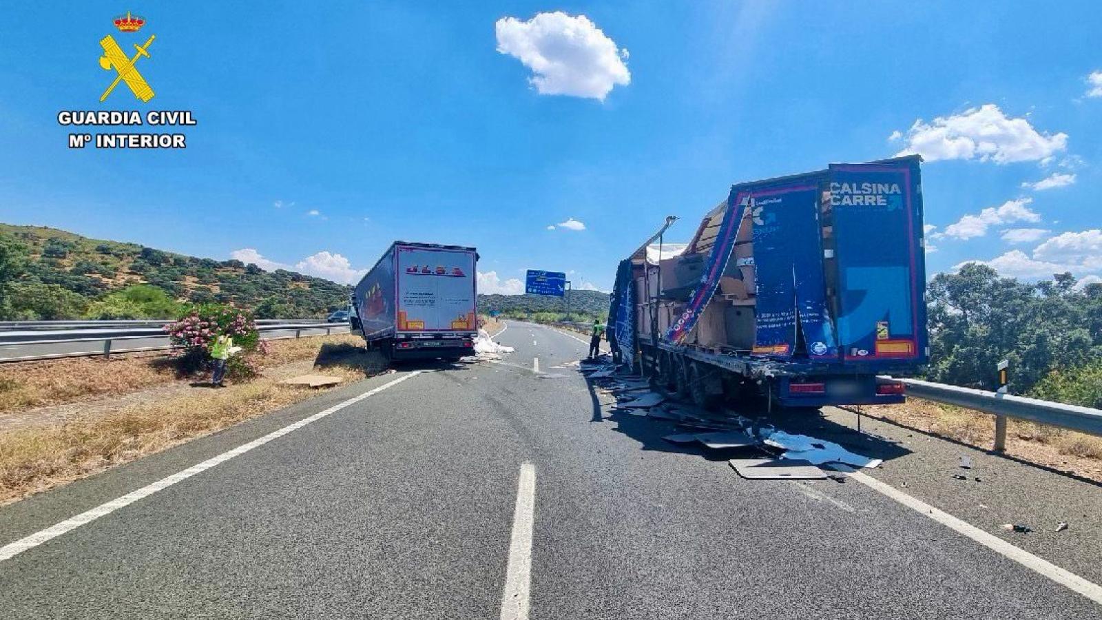 ACCIDENTE EN LA A-66