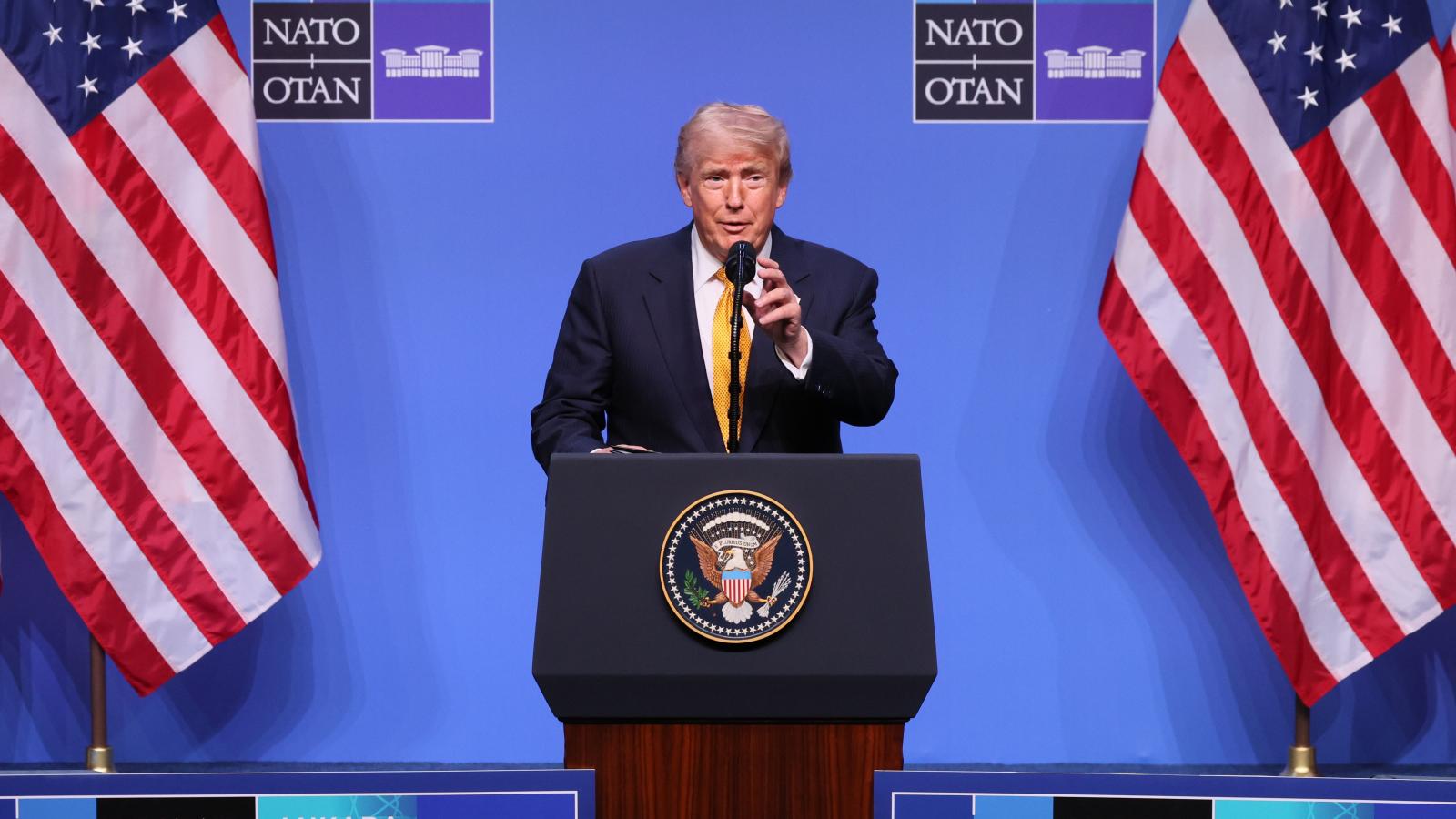 El presidente de Estados Unidos, Donald Trump