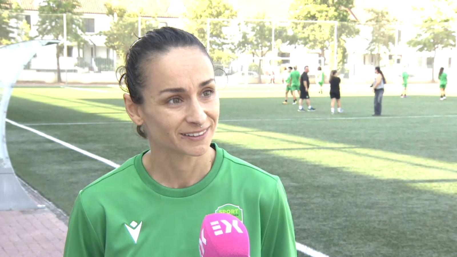 Belén Martínez regresa ilusionada al Sport Extremadura 