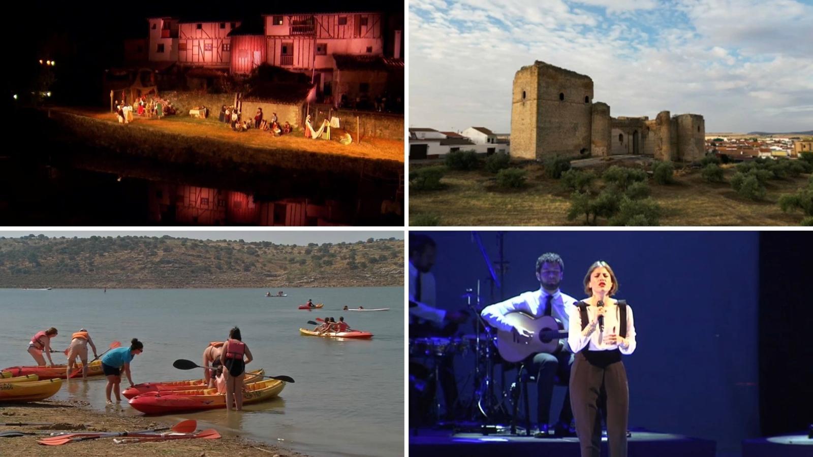 Los Conversos, de Hervás, Villagarcía de la Torre, Festival del Agua de Alange y concierto de Carminho en imágenes de archivo