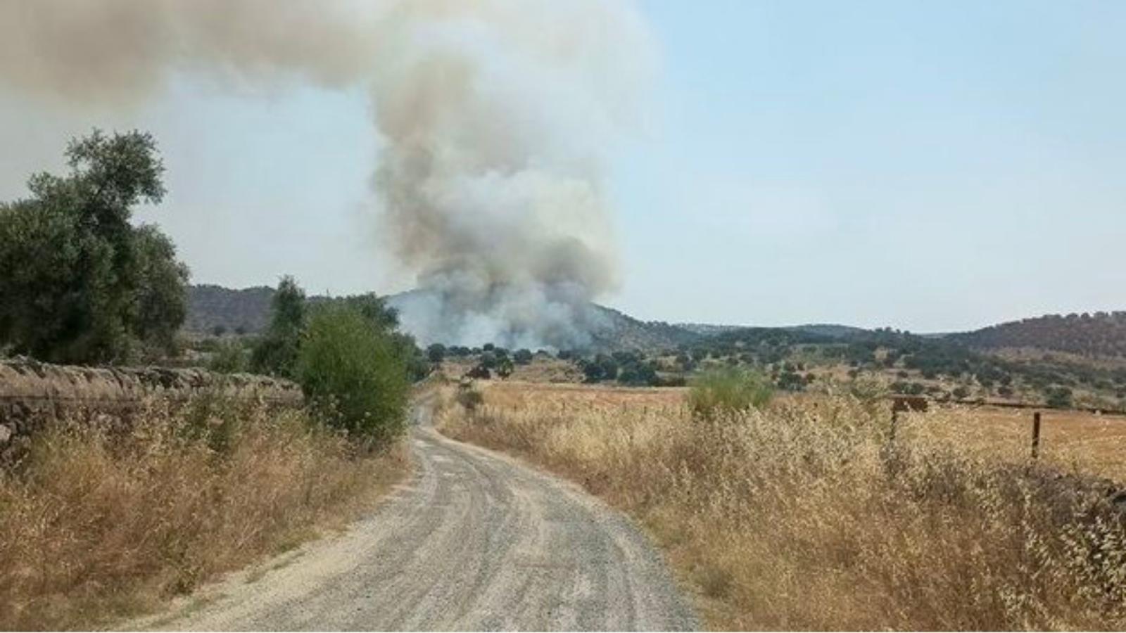 Incendio Jerez de los Caballeros
