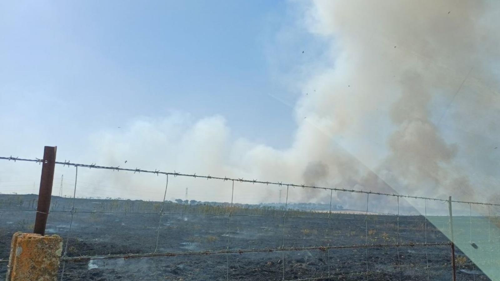 Incendio término municipal Ruanes