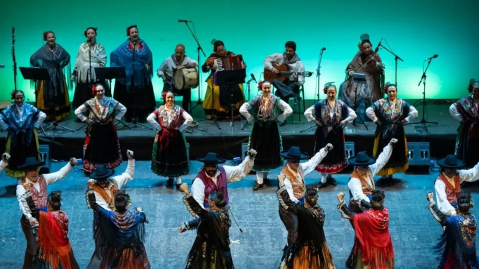 Festival Internacional de Folklore de Extremadura en el López de Ayala en una imagen de archivo