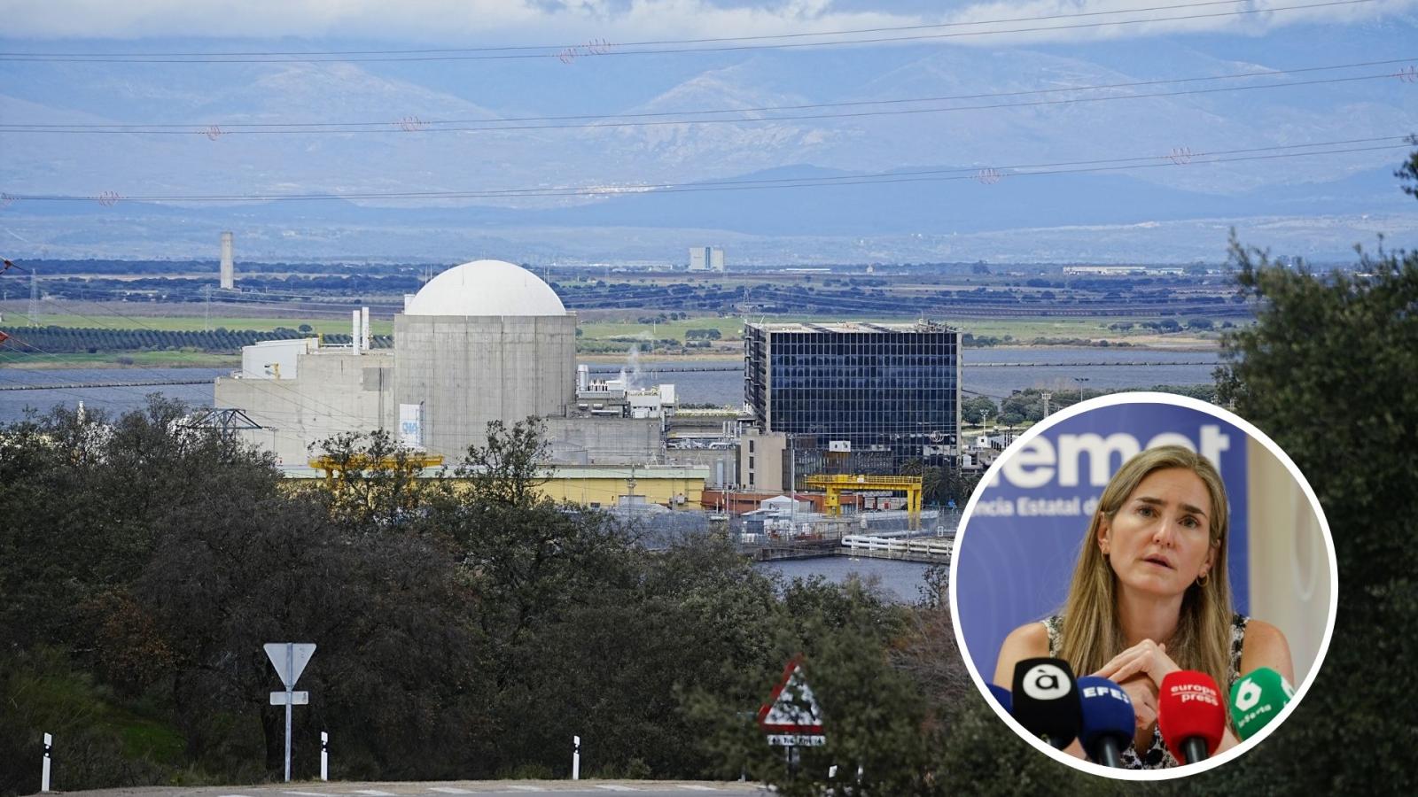 Central Nuclear de Almaraz y la vicepresidenta tercera y ministra para la Transición Ecológica y el Reto Demográfico, Sara Aagesen