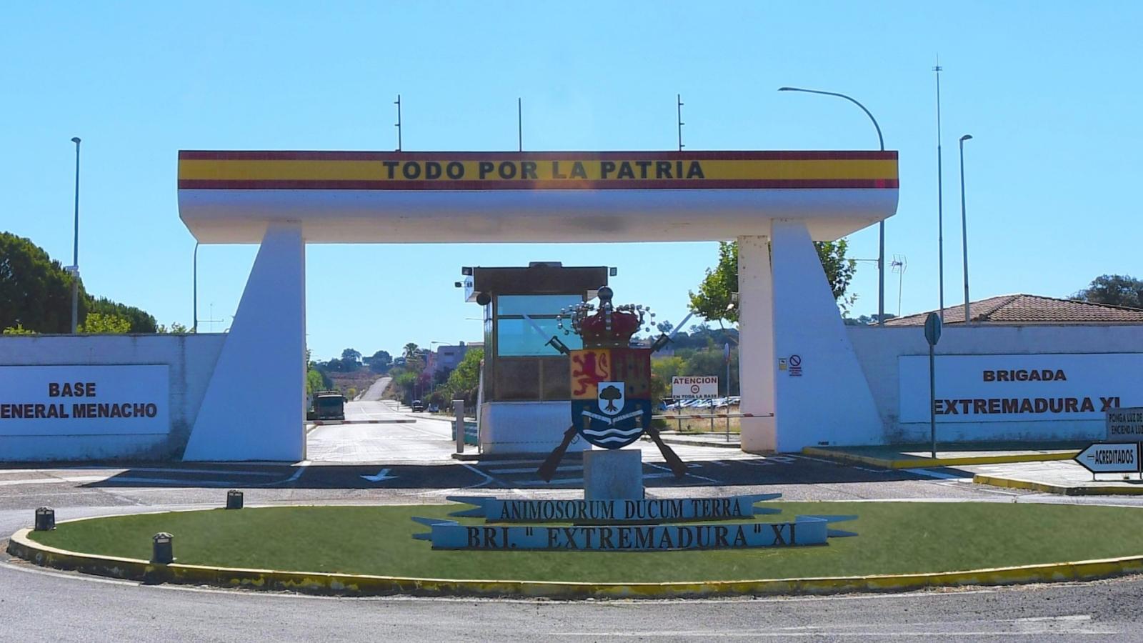 Brigada “Extremadura” XI. Central Base General Menacho