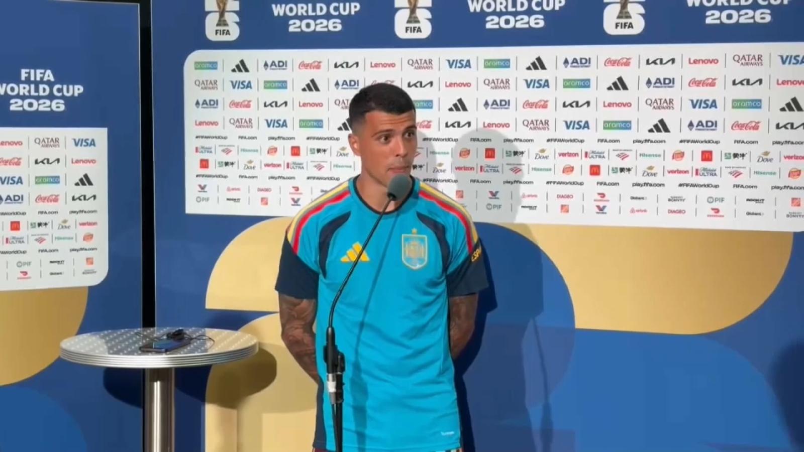 Declaraciones de Pedro Porro tras el Mundial
