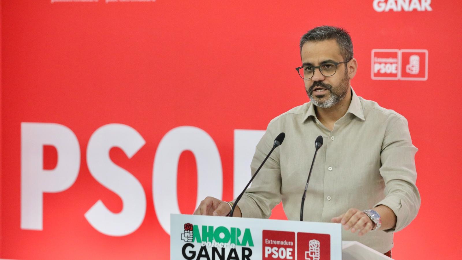 Manuel González Andrade. Portavoz Psoe