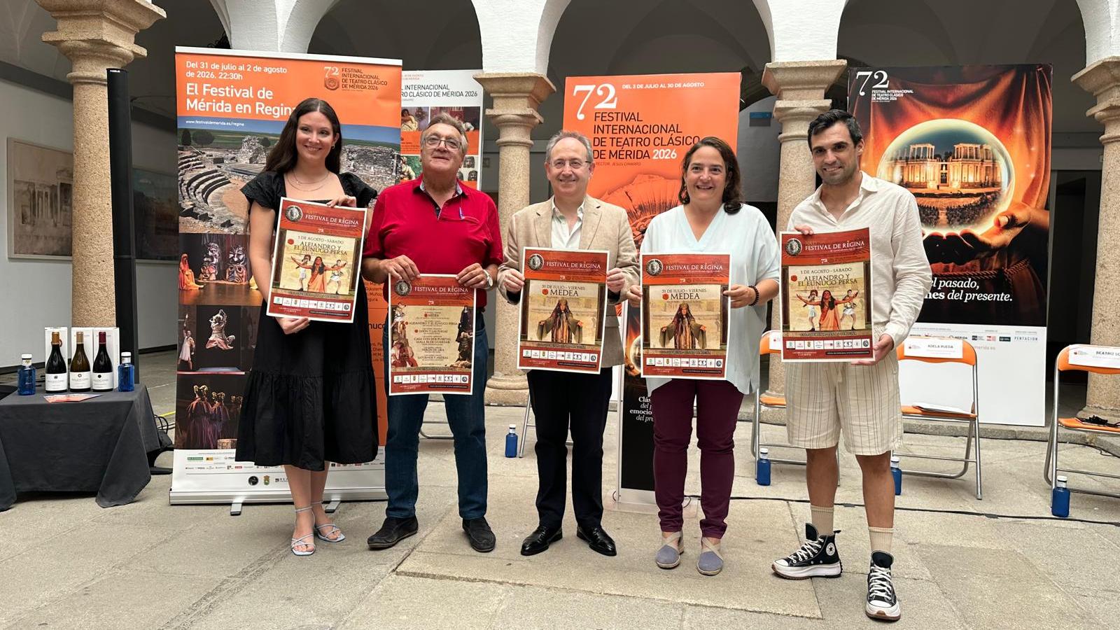 Presentación del Festival de Mérida en Regina