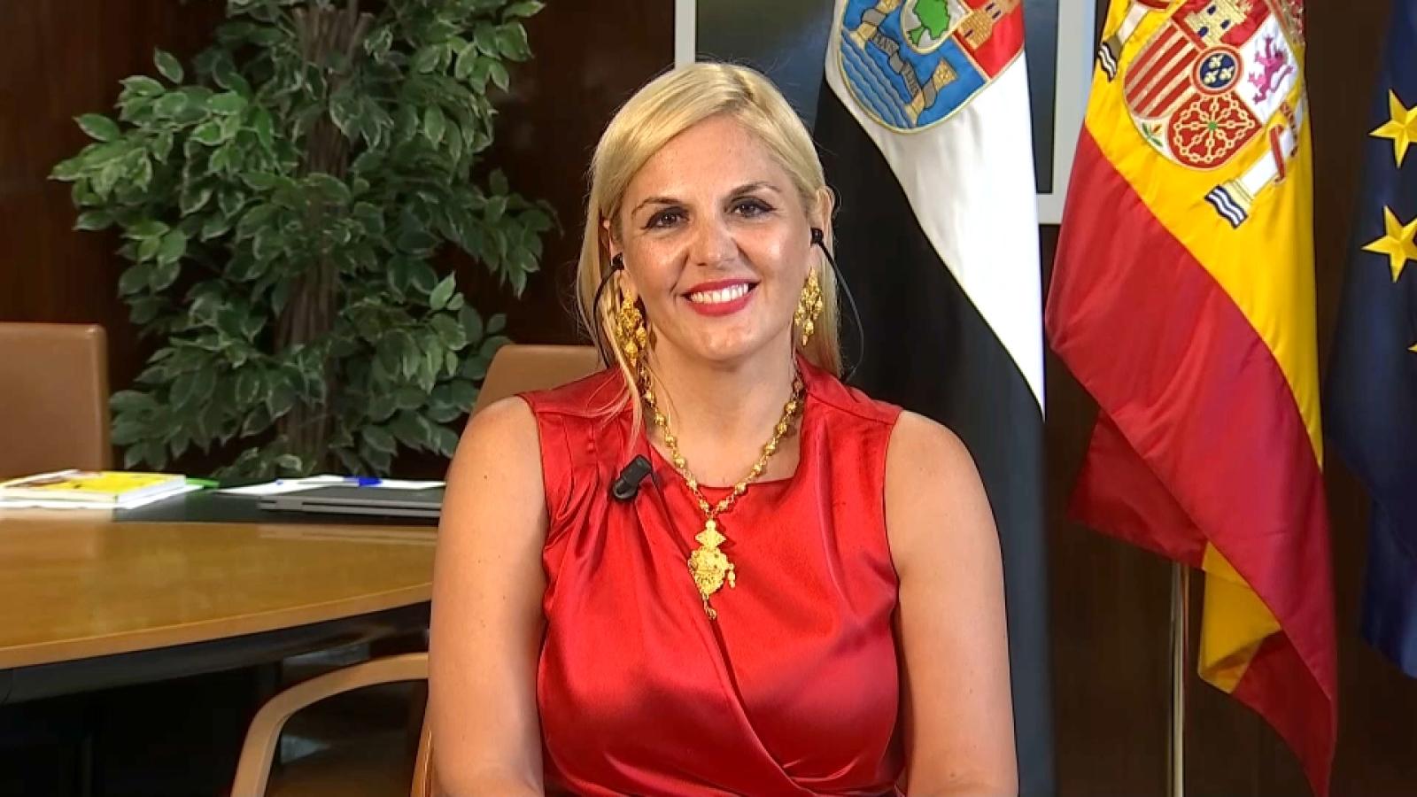 Elena Manzano sobre lo Presupuestos de Extremadura: "Ya se están ejecutando"
