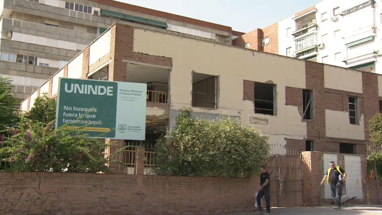 Edificio en obras de Uninde