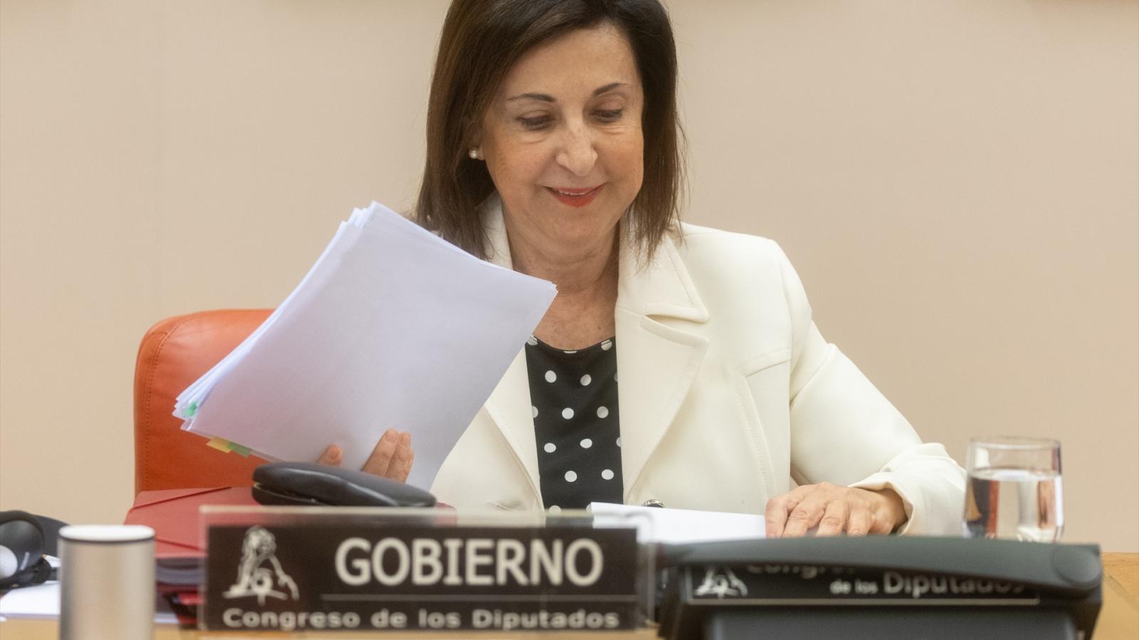 La ministra de Defensa, Margarita Robles, abrirá este martes la ronda de comparecencias extraordinarias de ocho miembros del Gobierno 