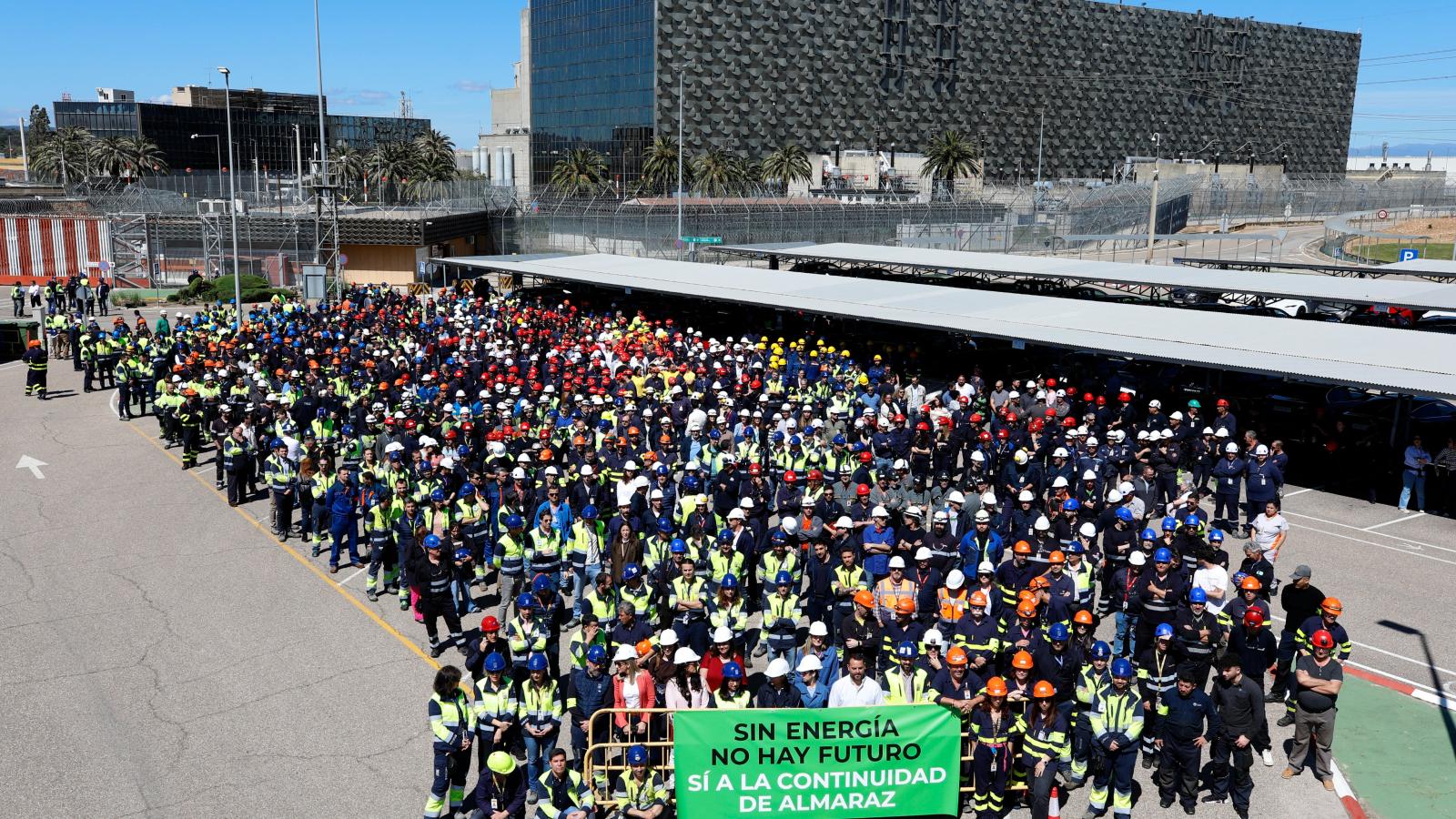 Manifestación de Sí a Almaraz, sí al futuro