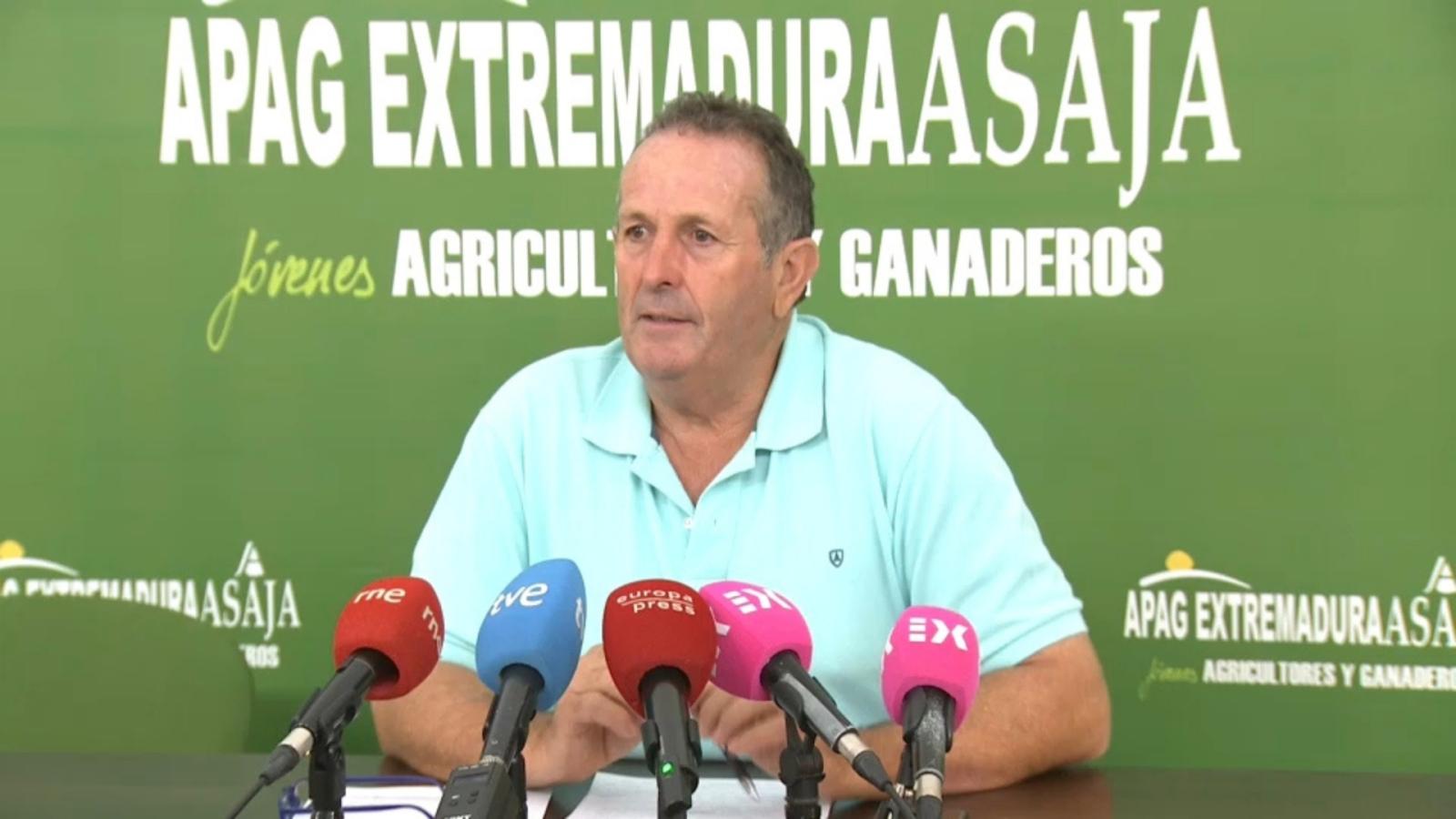 Juan Metidieri. Apaga Extremadura Asaja