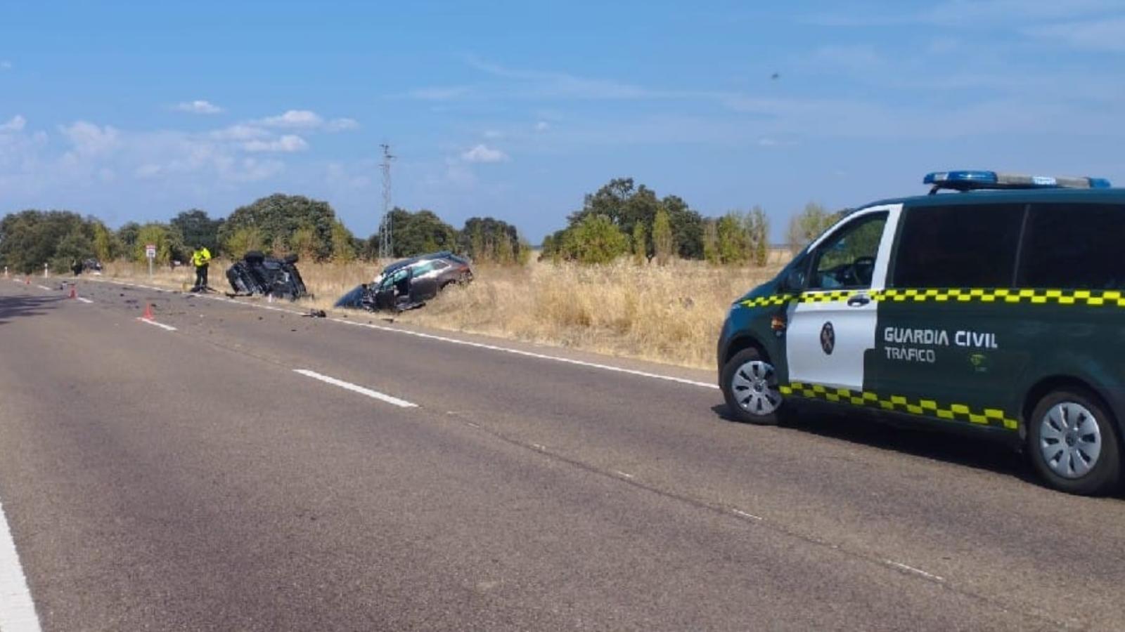 Accidente de tráfico N-523