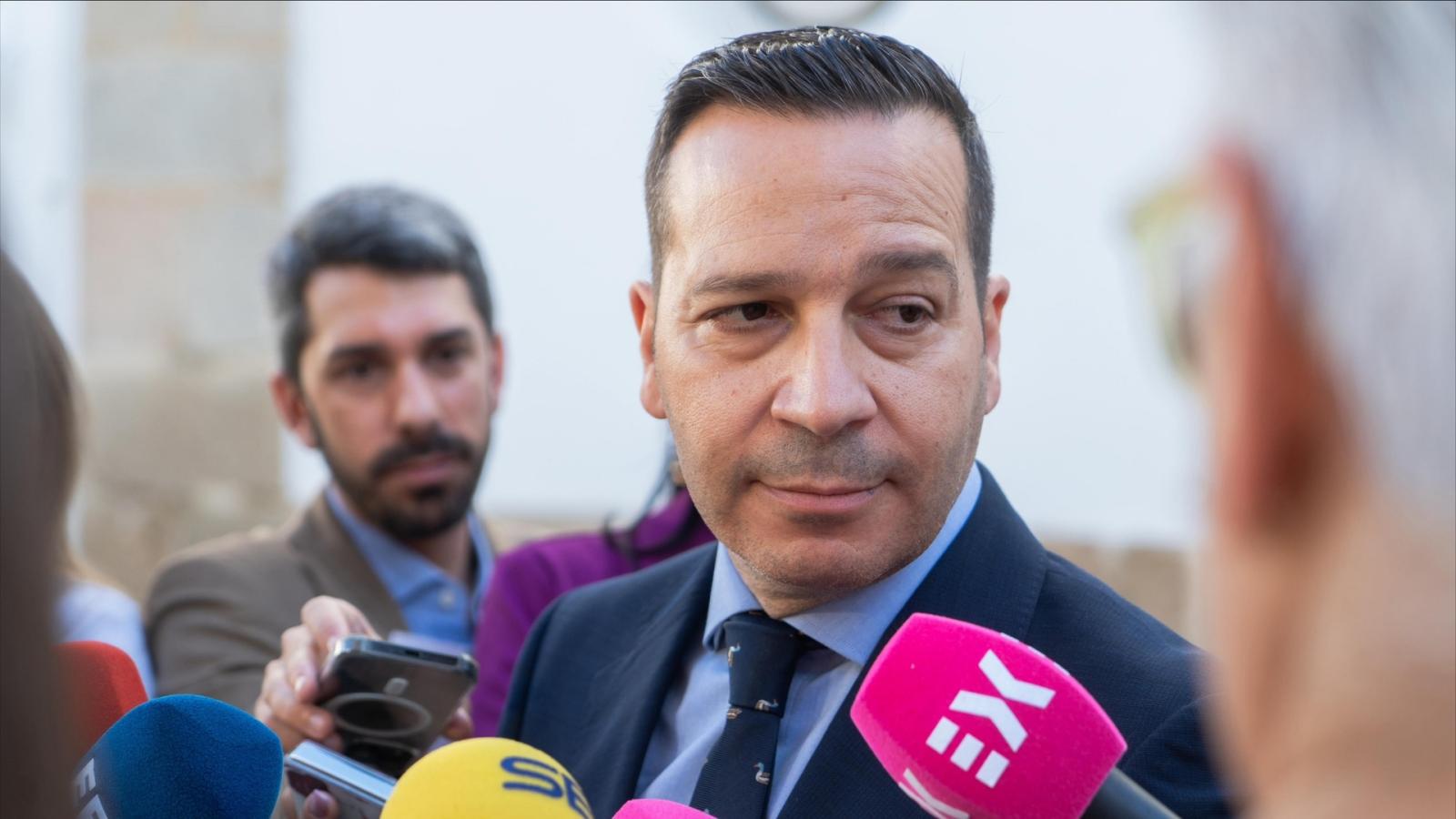 Óscar Fernández, vicepresidente de VOX de la Junta de Extremadura 