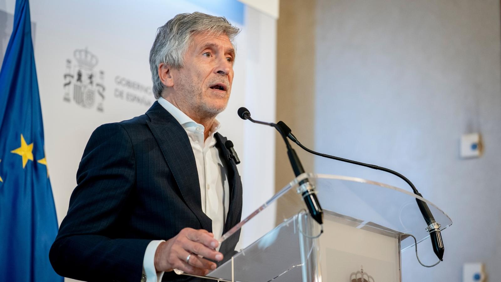 El ministro del Interior, Fernando Grande-Marlaska