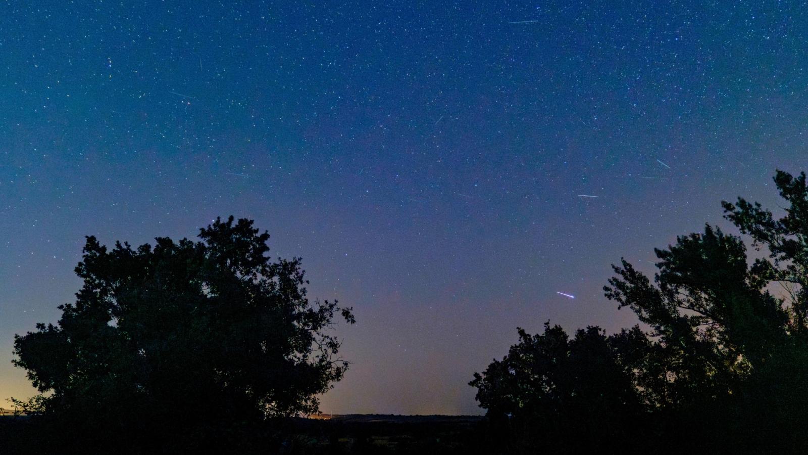 Lluvia de estrellas de Las Perseidas