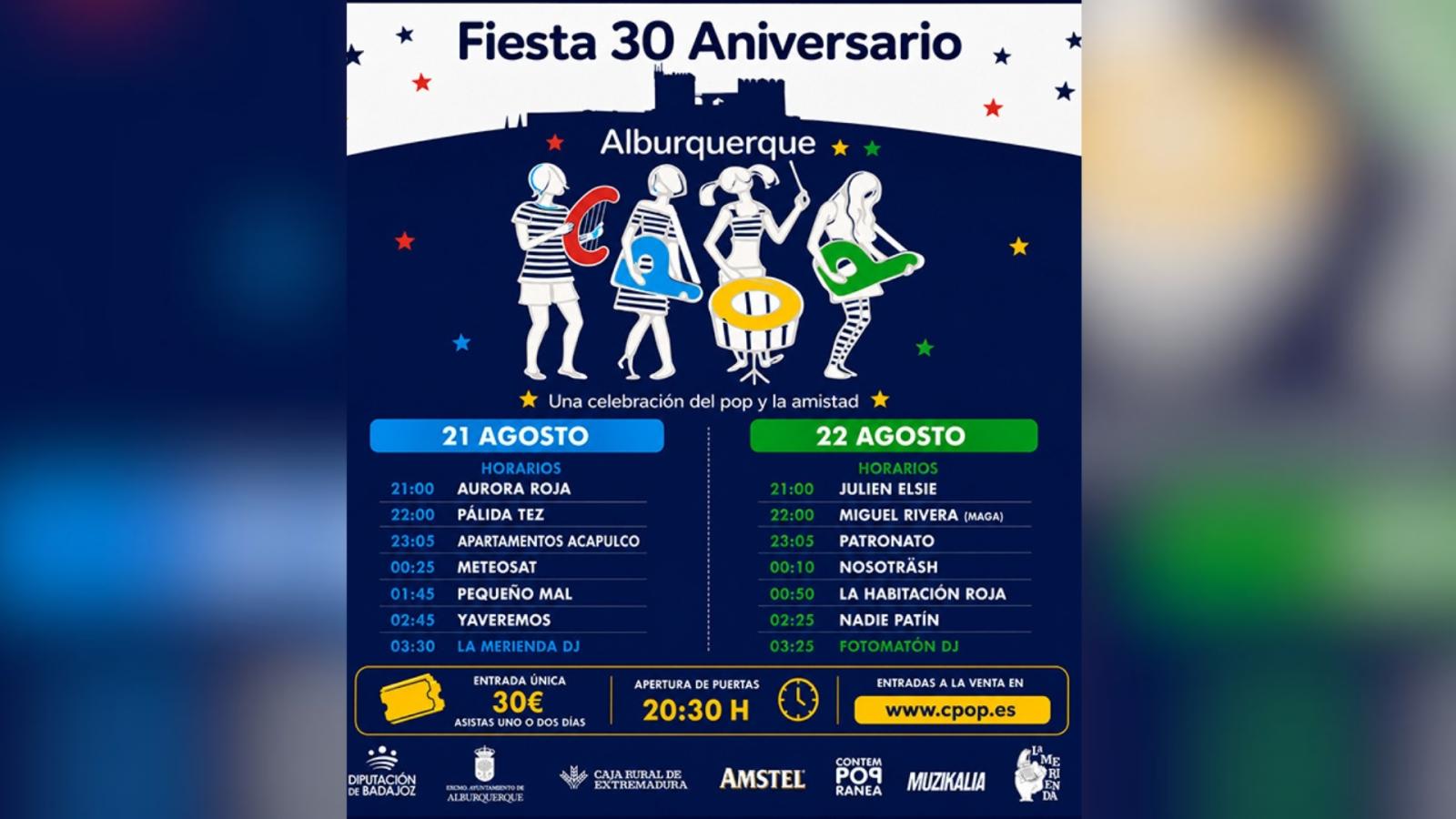 Fiesta Contempopránea 30 Aniversario