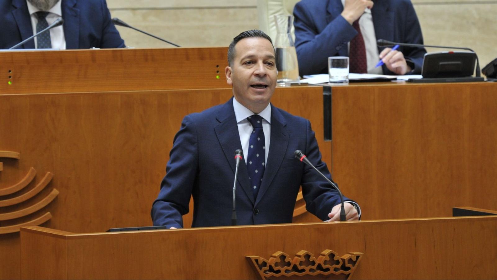 Óscar Fernández Calle, vicepresidente y consejero de Desregulación de la Junta de Extremadura